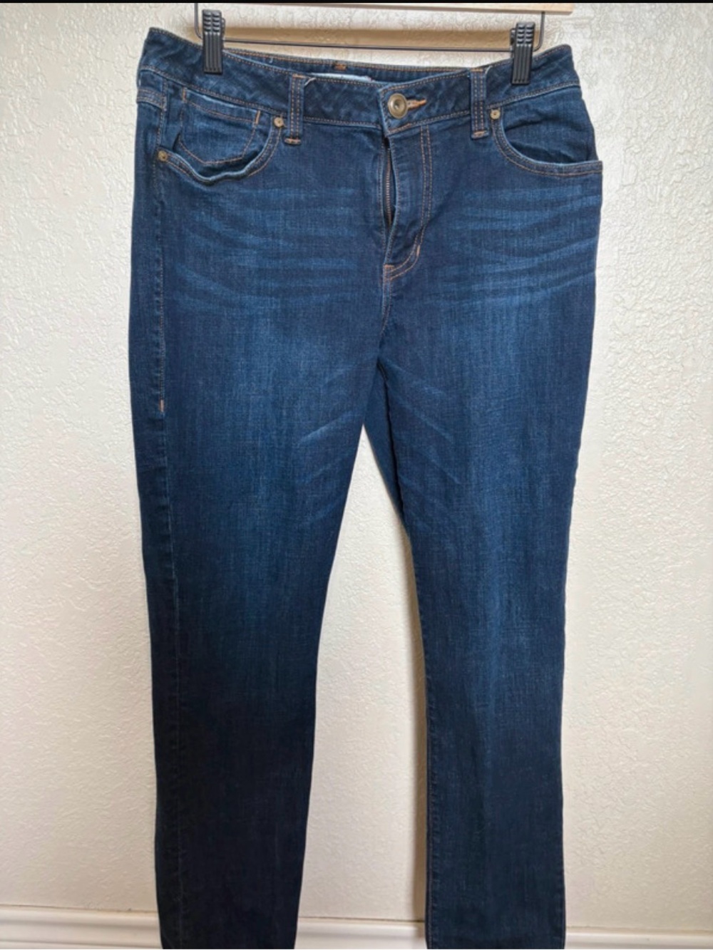 Classic Levi Dark Blue Women's Straight Jeans